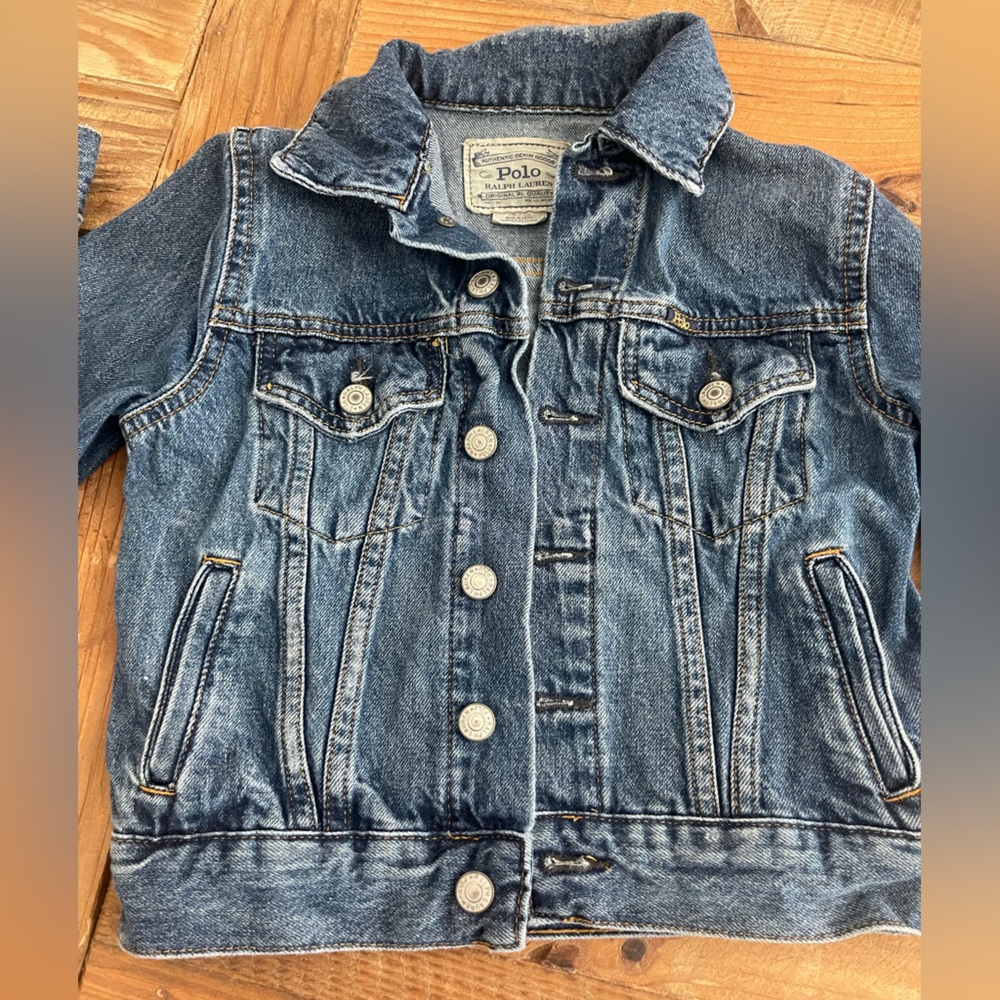 Vintage Ralph Lauren Polo Denim Jacket!